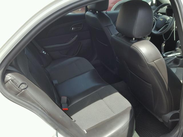 1G11C5SL9EF281535 - 2014 CHEVROLET MALIBU 1LT WHITE photo 6