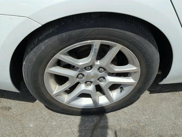 1G11C5SL9EF281535 - 2014 CHEVROLET MALIBU 1LT WHITE photo 9