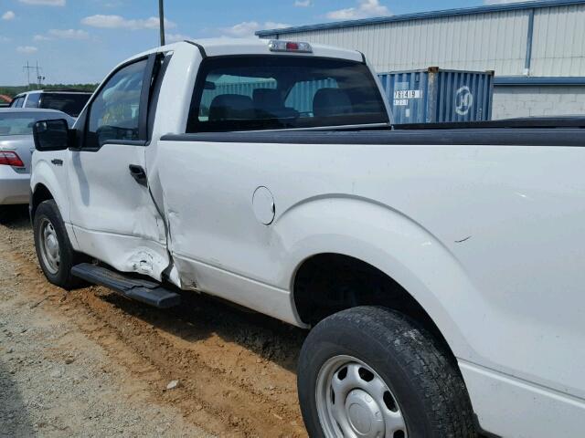 1FTMF1CM2DKE64566 - 2013 FORD F150 WHITE photo 10