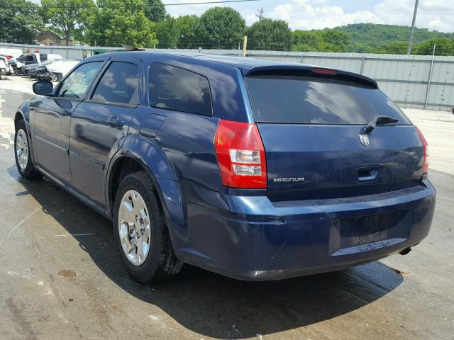 2D4FV47T26H414570 - 2006 DODGE MAGNUM SE BLUE photo 3