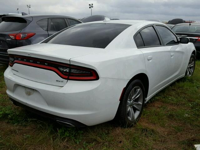 2C3CDXHG0GH138868 - 2016 DODGE CHARGER SX WHITE photo 4