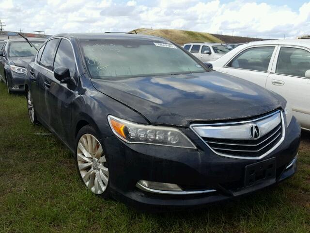 JH4KC1F70EC006718 - 2014 ACURA RLX BLACK photo 1