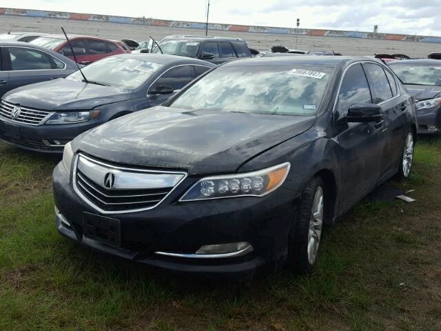 JH4KC1F70EC006718 - 2014 ACURA RLX BLACK photo 2