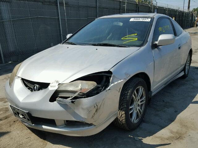 JH4DC54835S009162 - 2005 ACURA RSX SILVER photo 2