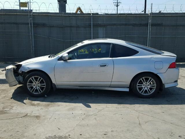 JH4DC54835S009162 - 2005 ACURA RSX SILVER photo 9