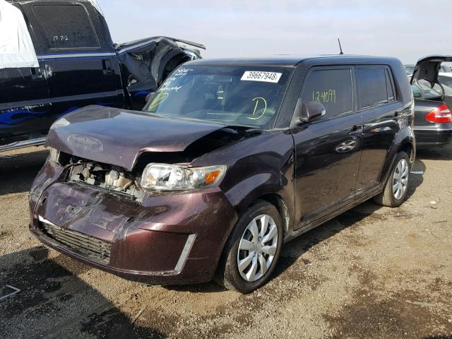 JTLKE50E791080895 - 2009 TOYOTA SCION XB Lila Foto 2