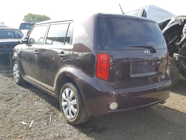 JTLKE50E791080895 - 2009 TOYOTA SCION XB Lila Foto 3