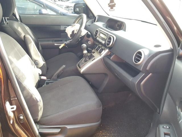 JTLKE50E791080895 - 2009 TOYOTA SCION XB Lila Foto 5