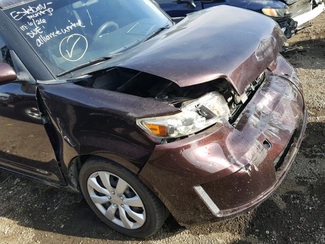 JTLKE50E791080895 - 2009 TOYOTA SCION XB Lila Foto 9