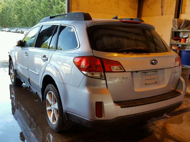 4S4BRBLC8E3251754 - 2014 SUBARU OUTBACK 2. SILVER photo 3