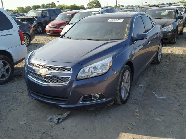 1G11H5SA2DF167939 - 2013 CHEVROLET MALIBU LTZ 蓝色 照片 2
