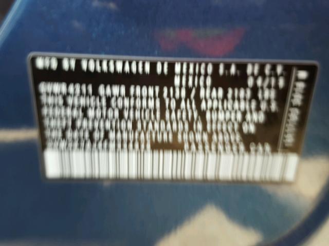 3VW2K7AJ4FM334926 - 2015 VOLKSWAGEN JETTA BASE 蓝色 照片 10