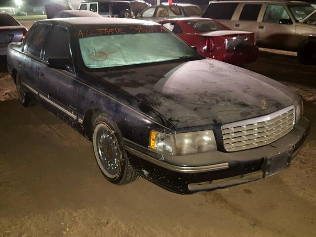 1G6KD54Y3WU785578 - 1998 CADILLAC DEVILLE BLUE photo 1