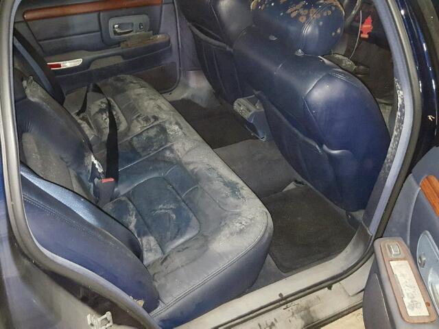 1G6KD54Y3WU785578 - 1998 CADILLAC DEVILLE BLUE photo 6