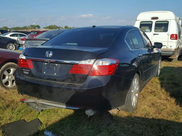 1HGCR2F84FA114924 - 2015 HONDA ACCORD EXL BLACK photo 4