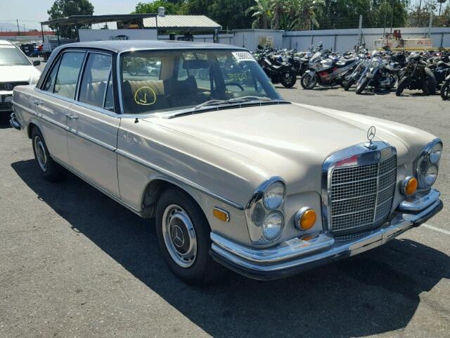 00010806712000173 - 1972 MERCEDES-BENZ 280SE BEIGE photo 1