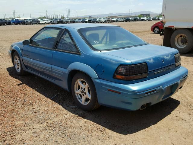 1G2WJ12M6TF262530 - 1996 PONTIAC GRAND PRIX TURQUOISE photo 3