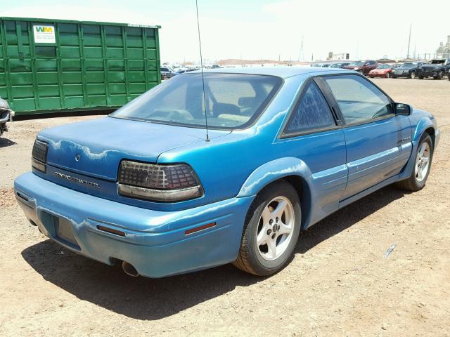 1G2WJ12M6TF262530 - 1996 PONTIAC GRAND PRIX TURQUOISE photo 4