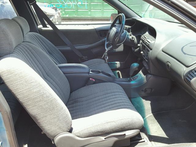 1G2WJ12M6TF262530 - 1996 PONTIAC GRAND PRIX TURQUOISE photo 5