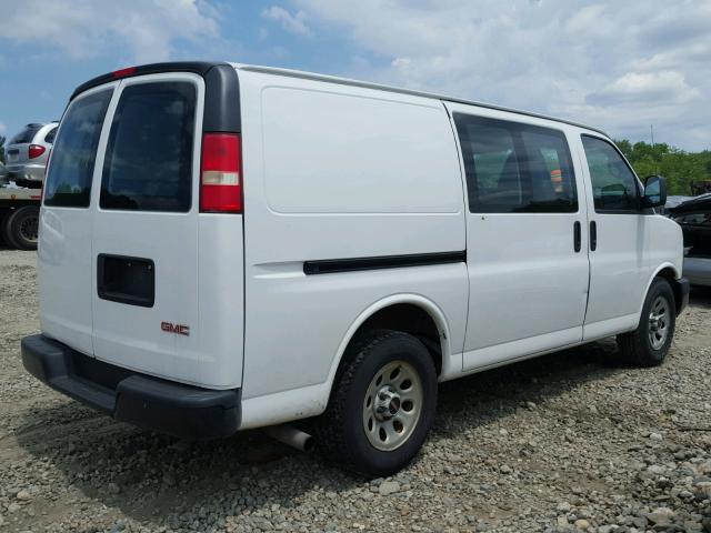 1GTS7AFX0C1125237 - 2012 GMC SAVANA G15 WHITE photo 4