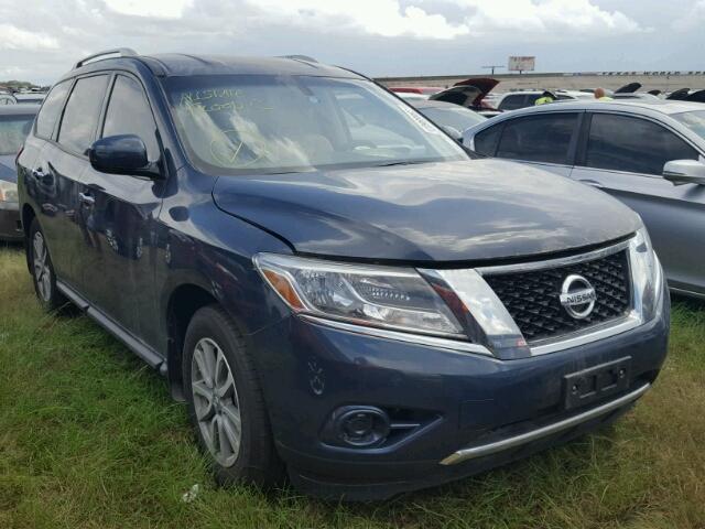 5N1AR2MN7GC627150 - 2016 NISSAN PATHFINDER BLUE photo 1