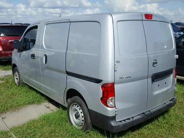 3N6CM0KN2FK711871 - 2015 NISSAN NV200 2.5S SILVER photo 3