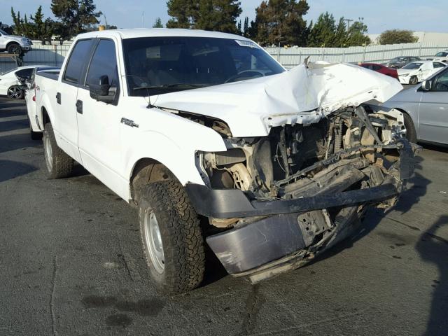 1FTFW1EF5EKF79154 - 2014 FORD F150 WHITE photo 1