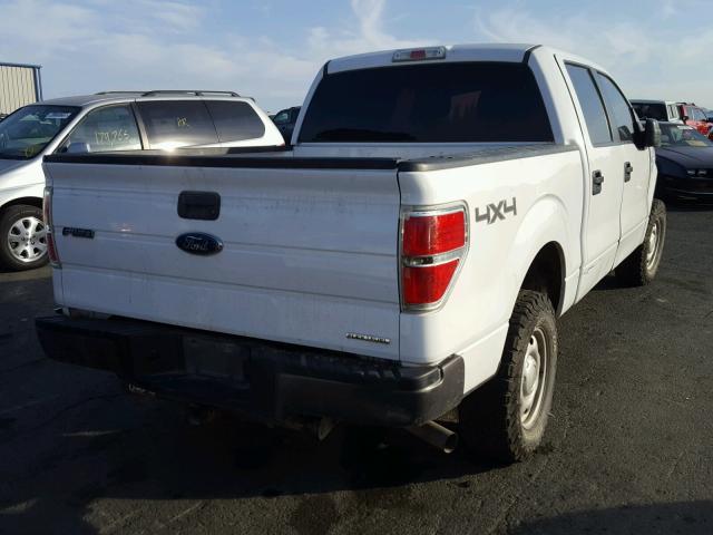 1FTFW1EF5EKF79154 - 2014 FORD F150 WHITE photo 4