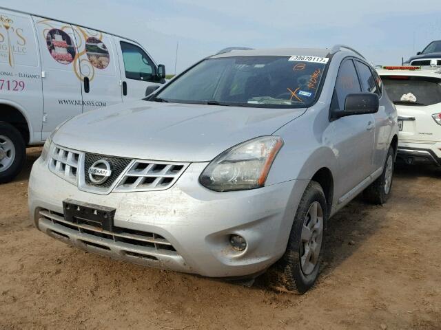 JN8AS5MT9EW602517 - 2014 NISSAN ROGUE SELE SILVER photo 2