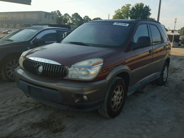 3G5DA03E84S521964 - 2004 BUICK RENDEZVOUS MAROON photo 2