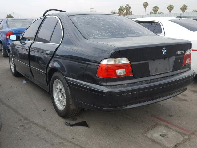 WBADT43492GY41093 - 2002 BMW 525 I AUTO BLACK photo 3