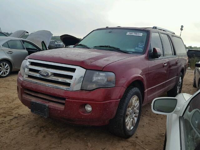 1FMJK1K55EEF03302 - 2014 FORD EXPEDITION GOLD photo 2