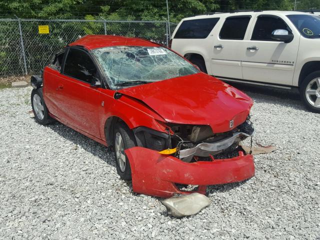 1G8AN15FX7Z107520 - 2007 SATURN ION LEVEL RED photo 1