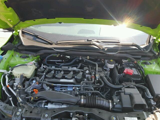 2HGFC3B38GH360327 - 2016 HONDA CIVIC EX მწვანე ფოტო 7