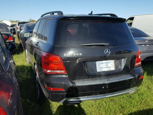 WDCGG5HB8DF949502 - 2013 MERCEDES-BENZ GLK BLACK photo 3