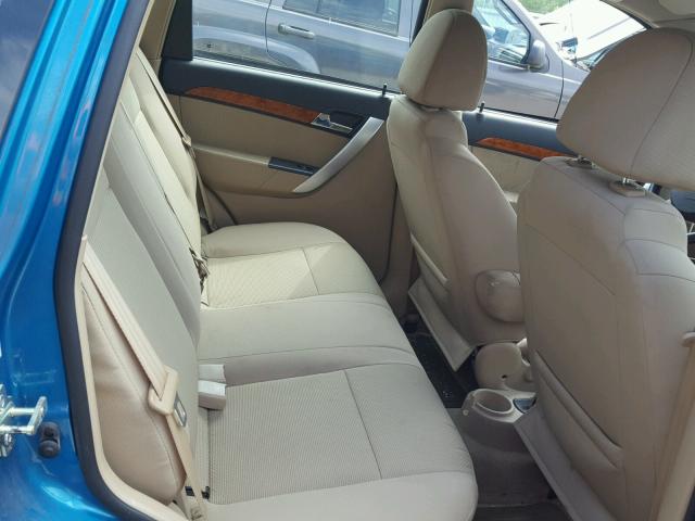 KL1TD66E69B321265 - 2009 CHEVROLET AVEO LS TEAL photo 6