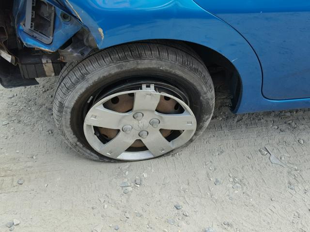 KL1TD66E69B321265 - 2009 CHEVROLET AVEO LS TEAL photo 9