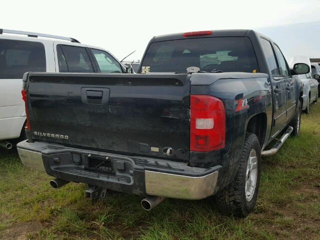 3GCEC13J98G265224 - 2008 CHEVROLET SILVERADO BLACK photo 4