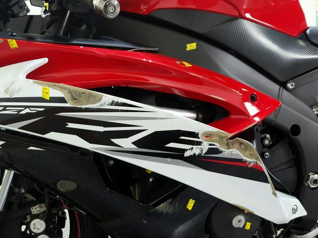 JYARJ16E0EA030951 - 2014 YAMAHA YZFR6 RED photo 15