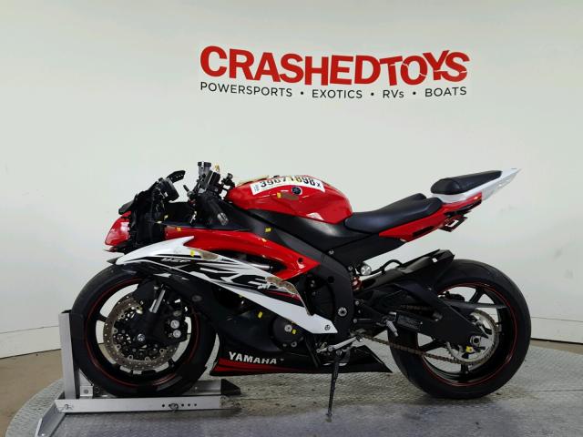 JYARJ16E0EA030951 - 2014 YAMAHA YZFR6 RED photo 5