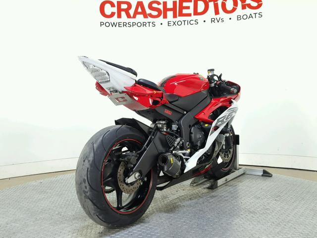 JYARJ16E0EA030951 - 2014 YAMAHA YZFR6 RED photo 8