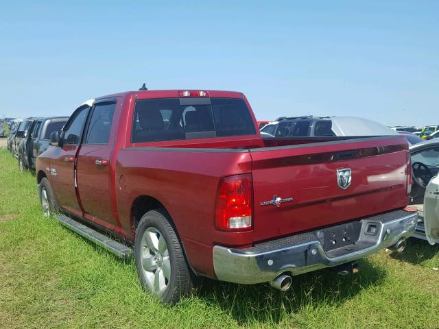 1C6RR6LT4ES415458 - 2014 RAM 1500 SLT RED photo 3