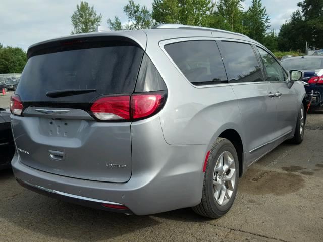 2C4RC1GG8JR268955 - 2018 CHRYSLER PACIFICA L 银色 照片 4