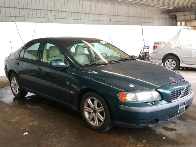 YV1RS61R322131622 - 2002 VOLVO S60 Зеленый фото 1