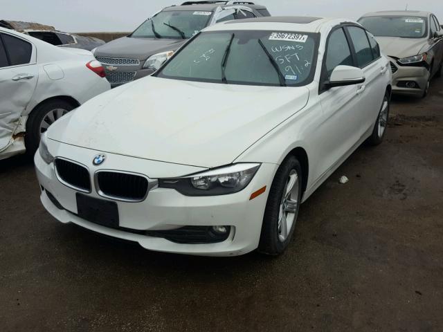 WBA3B1G5XENN90908 - 2014 BMW 320 WHITE photo 2