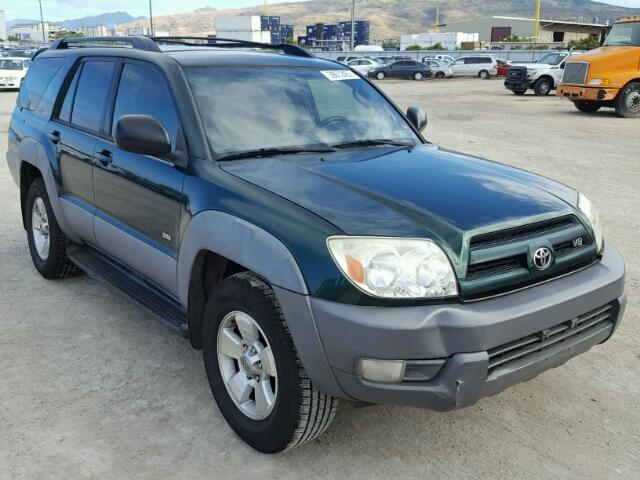 JTEZT14RX30005266 - 2003 TOYOTA 4RUNNER SR GRAY photo 1