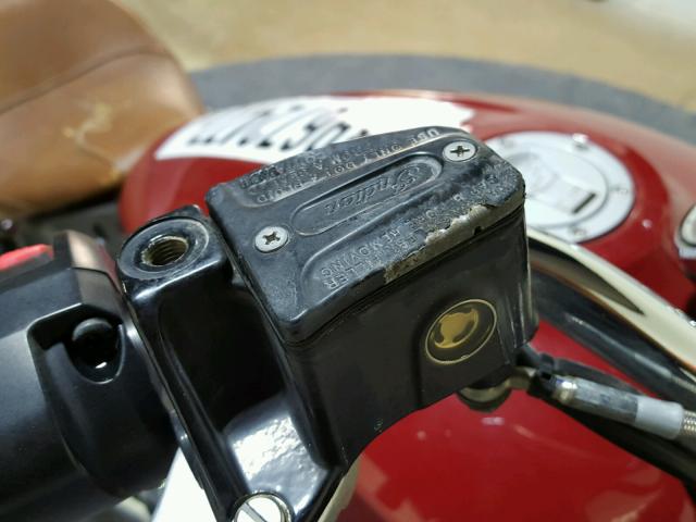 56KMSA001G3108955 - 2016 INDIAN MOTORCYCLE CO. SCOUT ABS RED photo 15