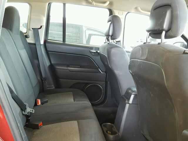 1C4NJCBA1ED829590 - 2014 JEEP COMPASS SP RED photo 6