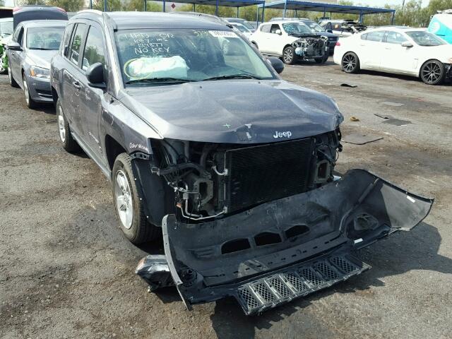 1C4NJCBA0FD396913 - 2015 JEEP COMPASS SP BLACK photo 1