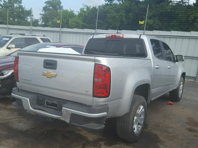 1GCGSCE33G1220430 - 2016 CHEVROLET COLORADO L SILVER photo 4
